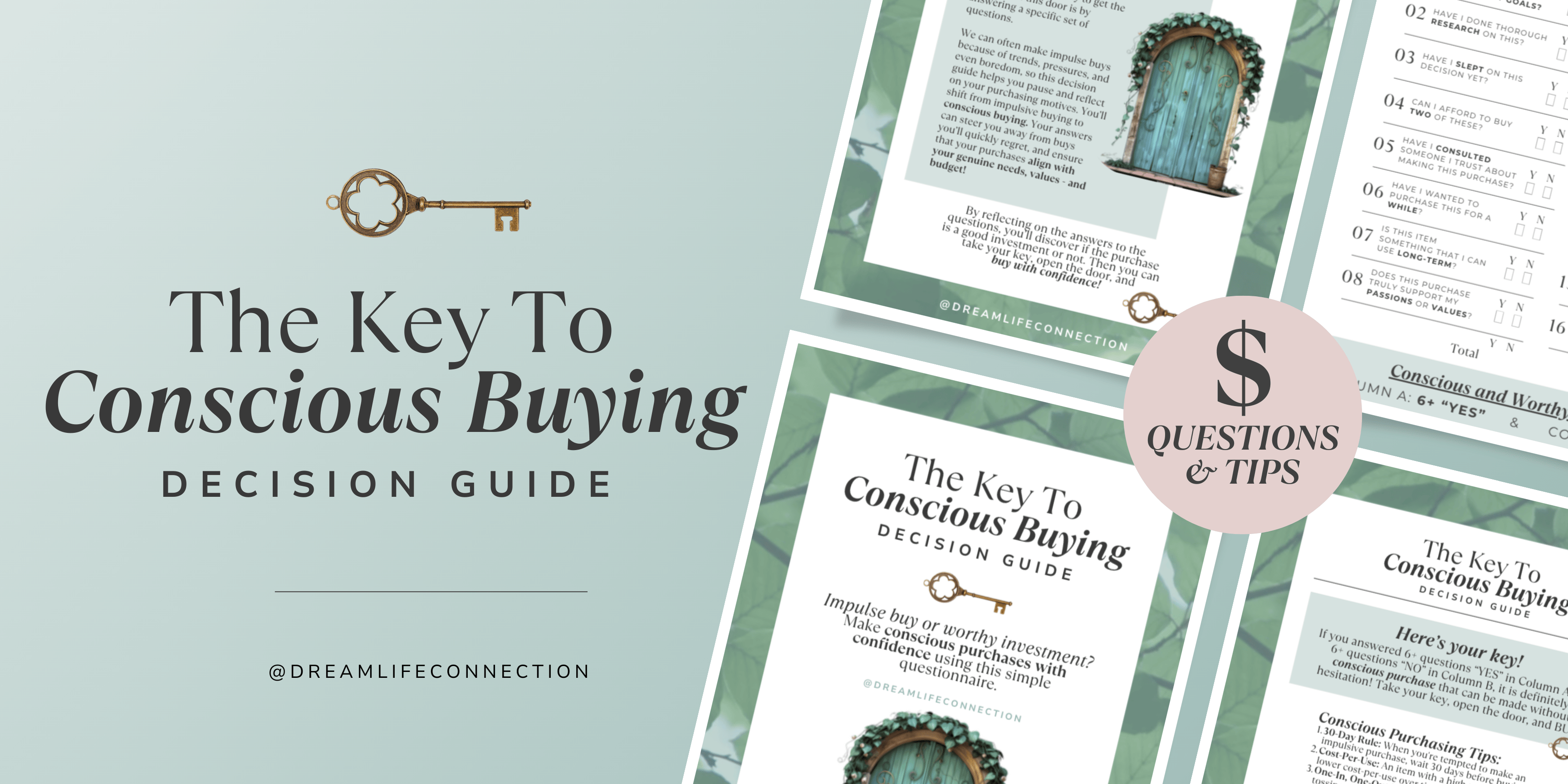 Conscious Buying Decision Guide Download Questionnaire